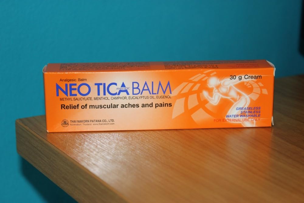 Amazon.com: Neo-Tica Balm (30 G) for Massage and Relaxation